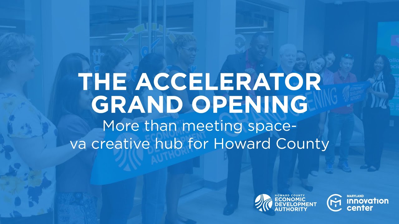 The Accelerator Grand Opening | Ribbon Cutting and Art Showcase in Howard County