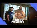 Playing PS4 Pro on my 4k Projector | Benq W2700 4K HDR projector Review