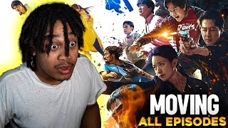 FIRST TIME Watching Moving (무빙) *ALL EPISODES* | KDrama Reaction