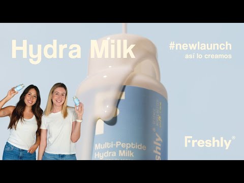 HIDRATA y REPARA tu piel ✨ Te presentamos la NUEVA Multi-Peptide Hydra Milk 🥛 | Freshly Cosmetics 💛