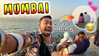 Mumbai Couples On Beach 😂🏖️