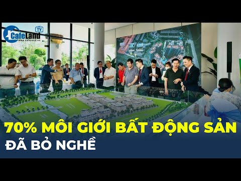 #2023 70% môi giới bất động sản ĐÃ BỎ NGHỀ | CafeLand