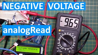 How to read negative voltage on Arduino