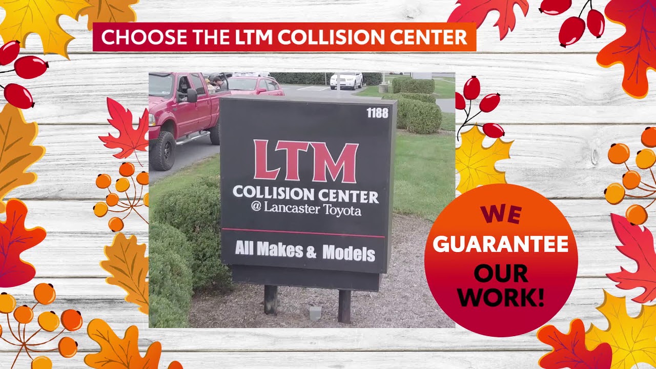 Choose the LTM Collision Center at Lancaster Toyota! YouTube