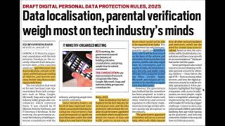 Draft Digital Personal Data Protection Rules, 2025