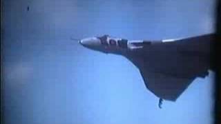 Vulcan B2 Flying At USAF Base Milldenhall May 1986