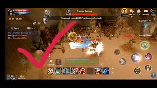 Warrior BM3 nonstop attack techniques in CABAL M: Heroes of Navareth