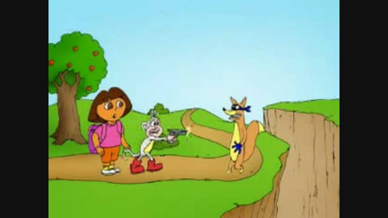 Dora : Boots murders Swiper for stealing his ball - YouTube.