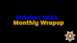 FCSO Monthly Wrap-up - October 2024