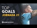 Todos los goles de la jornada 21 de LaLiga Santander 2021/2022
