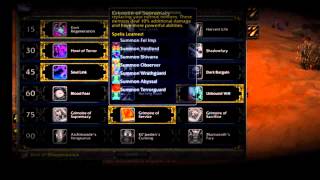 Warlock MoP Beta Talents Overview - (Cobrak Talkthrough) #5
