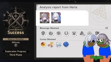 [Honkai Star Rail] E6S5 Jingliu ft. Bronya - Swarm Disaster Difficulty 5