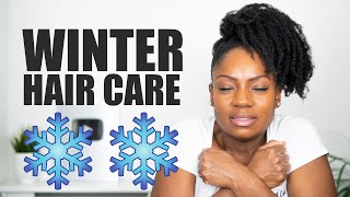 WINTER HAIR CARE For NATURAL HAIR (5 TIPS To Keep Your Hair MOISTURISED)