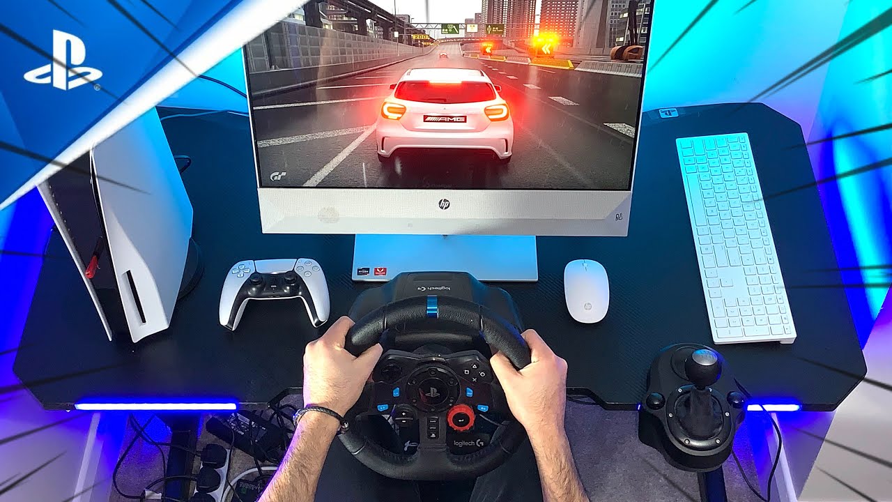 Gran Turismo 7 PS5 Logitech g29 + Shifter Mercedes A 45 AMG YouTube