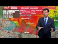 Live dfw weather radar tracking storm damage reported tornados in north texas late saturday night