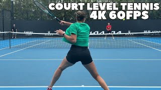 Sheer Power from Aryna Sabalenka 2024 Court Level Practice 4K 60FPS