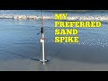 The Best Sand Spike Fishing Rod Holder I've Ever Used For Surf Fishing 