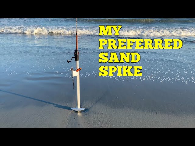 The Best Sand Spike Fishing Rod Holder I've Ever Used For Surf