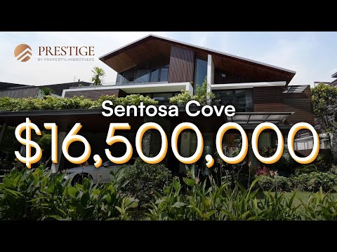 Sentosa Cove 2-Storey Singapore Detached Landed House | $16,500,000 | Melvin Lim