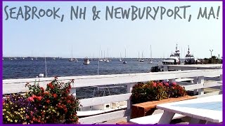 New England Travel Vlogs! Day 3 | Seabrook, NH & Newburyport, MA!