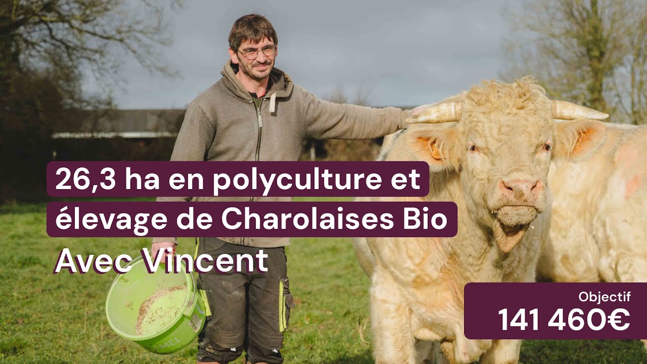 Vincent, agriculteur #bio : bâtir une ferme autonome et ouverte au public en Centre-Val de Loire