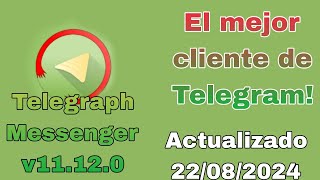 Nueva versión de Telegraph Messenger con la nueva base de Telegram y todas sus novedades. screenshot 1