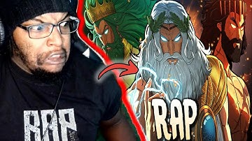 ZEUS, POSEIDON & HADES RAP | "MYTHOS" | RUSTAGE ft. Shwabadi & Connor Quest! DB Reaction