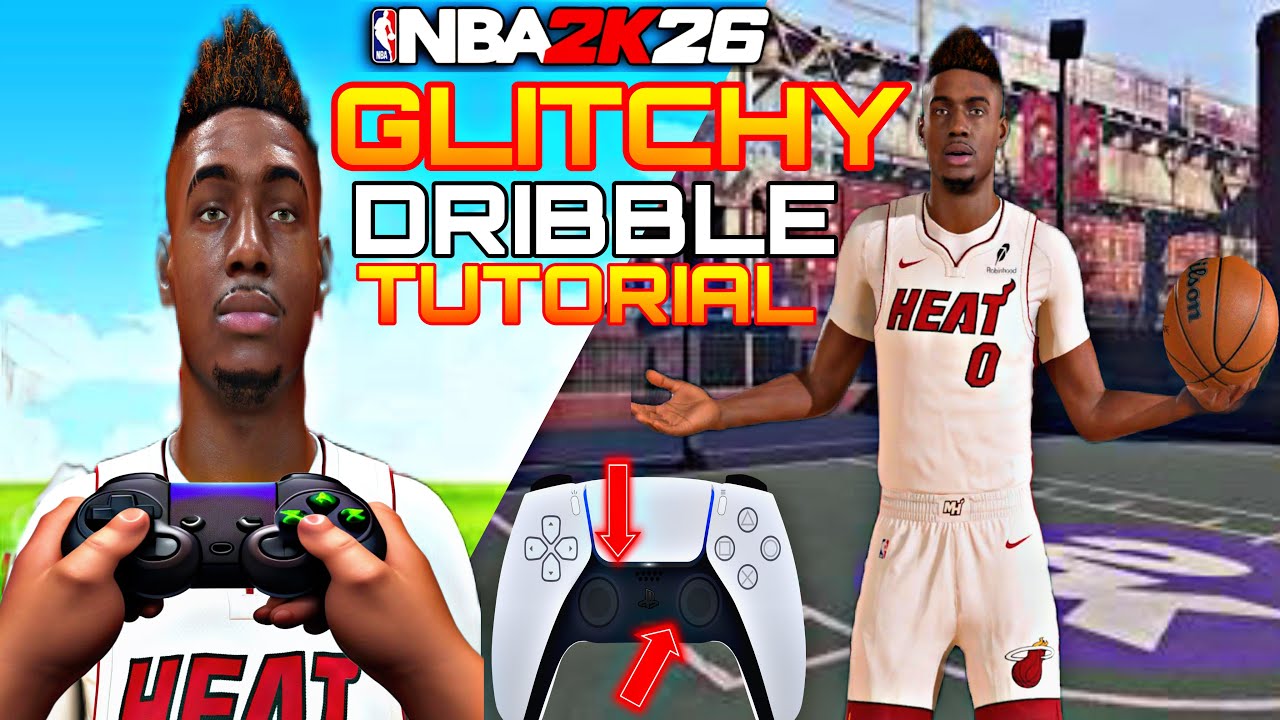 HOW To Do GLITCHY Dribble SPAMS In NBA 2K26 DRIBBLE TUTORIAL 