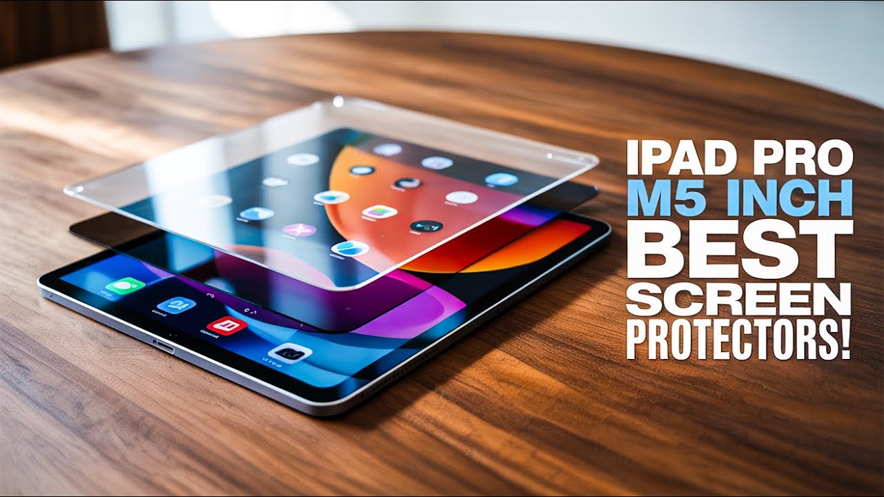 Top 6 Best iPad Pro M5 13 Inch Screen Protectors 2026! - YouTube