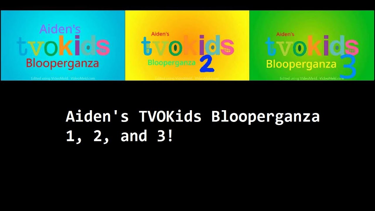 Go watch the first episode of my TVOkids logo bloopers series! : r/TVOKids