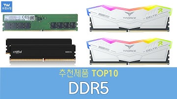 DDR5 램 PC메모리 추천 순위 Top10