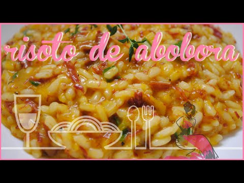 RISOTO DE ABÓBORA CABOTIÁ COM CARNE SECA,O Prato e Look!