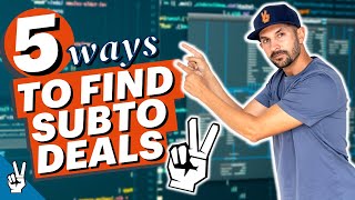 Top 5 Ways To Find A Sub To Property l The Hot Top Ep. 1