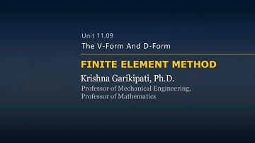 The V-Form and D-Form — Lesson 6