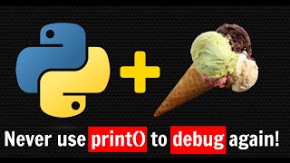 python: debug your code like rockstar with ice-cream library