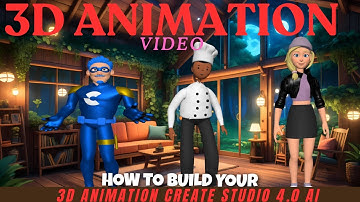 📢 How To Create 3D Pixar Animation Video Using Create Studio 4.0 AI