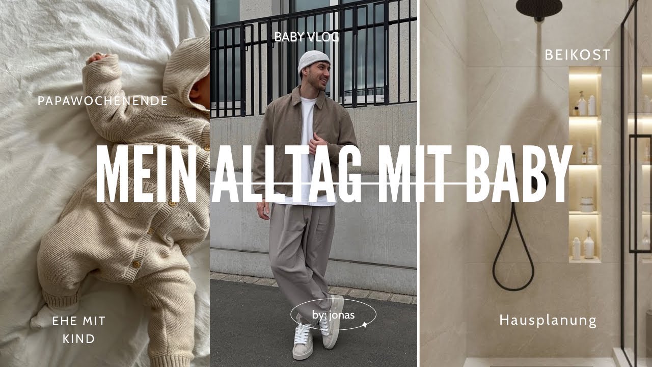 Papa & Baby allein zu Hause | Beikost, Hausbau & Babytattoo