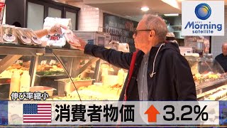 米消費者物価 ↑3.2%　伸び率縮小【モーサテ】（2023年11月15日）