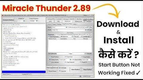Miracle Thunder Tool v2.82 FREE 2025 | Download Miracle Box Setup Tool without Box – Latest 2025