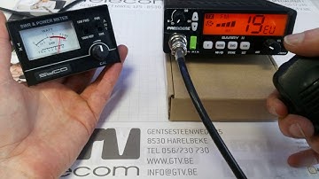 SWR Vermogen meten met de Syco SWR-430 / JX-20