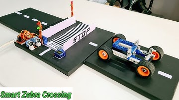 Smart Zebra Crossing || Smart Traffic Signal