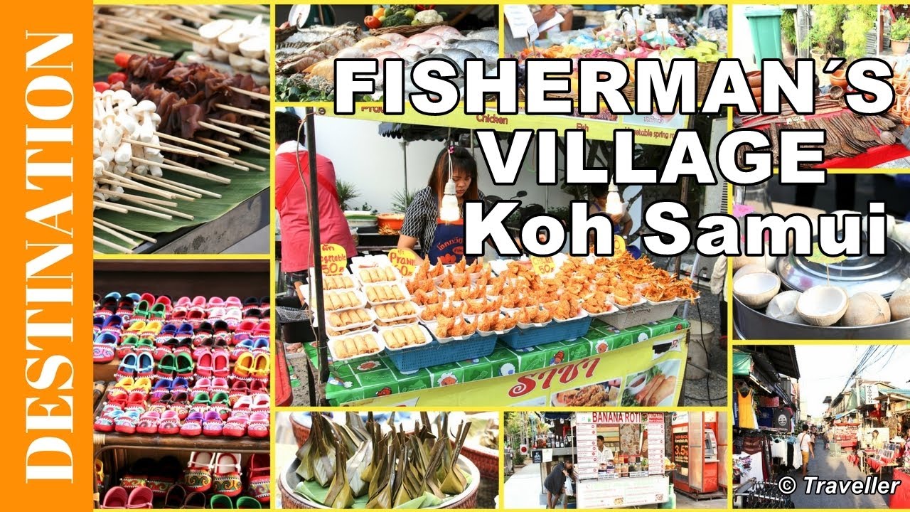 Koh Samui attractions - Fisherman's Village Night Market - Thai Street
