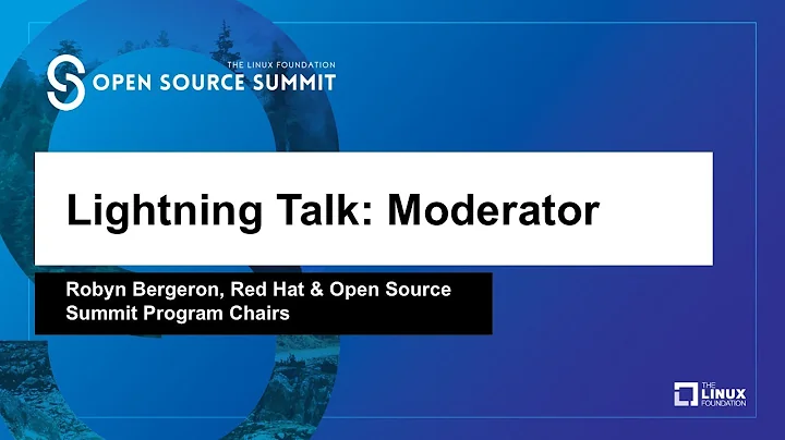 Lightning Talk: Moderator - Robyn Bergeron, Red Ha...