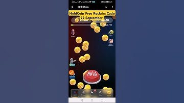 Holdcoin Free Diamond Reclaim Code 22 September 2024 #Holdcoin #freereclaims #diamondreclaim