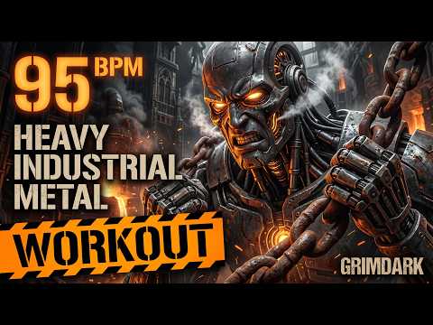 95 BPM Heavy Industrial Metal Workout 2026 - The Grimdark Universe (Relentless Mix)