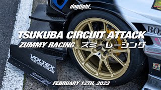 Zummy Racing Attack Event February 12th  Tsukuba Circuit Super Lap Paddock Walk