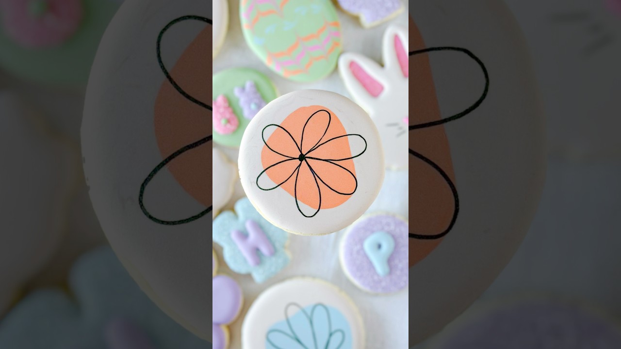POV: Flower Cookies but different 🩷🧡🩵 