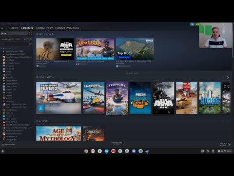 Google estaria trabalhando com a Steam para levar ampla biblioteca de jogos  ao Chrome OS 