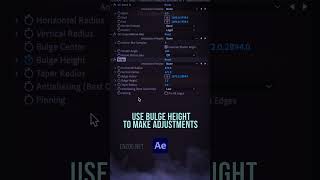 Bulge After Effects Tutorial | Bulge Effect