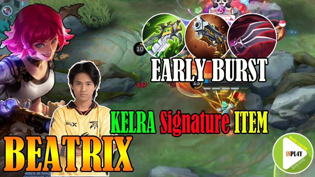 BEATRIX the early game MARKSMAN | BEATRIX GAMEPLAY | Best Auto Aim # ...